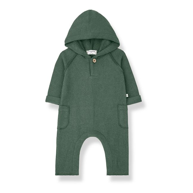Combinaison Capuche Matière Recyclée Leonard | Khaki