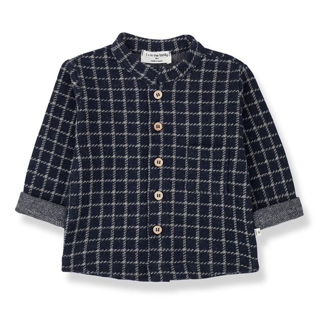 Rick Checked Shirt | Azul Marino