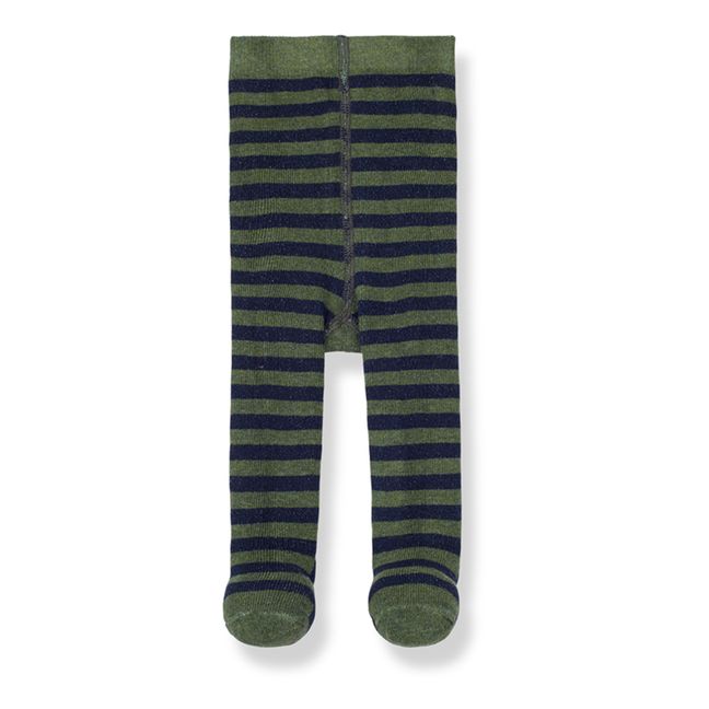 Collant a righe Irina | Verde militare