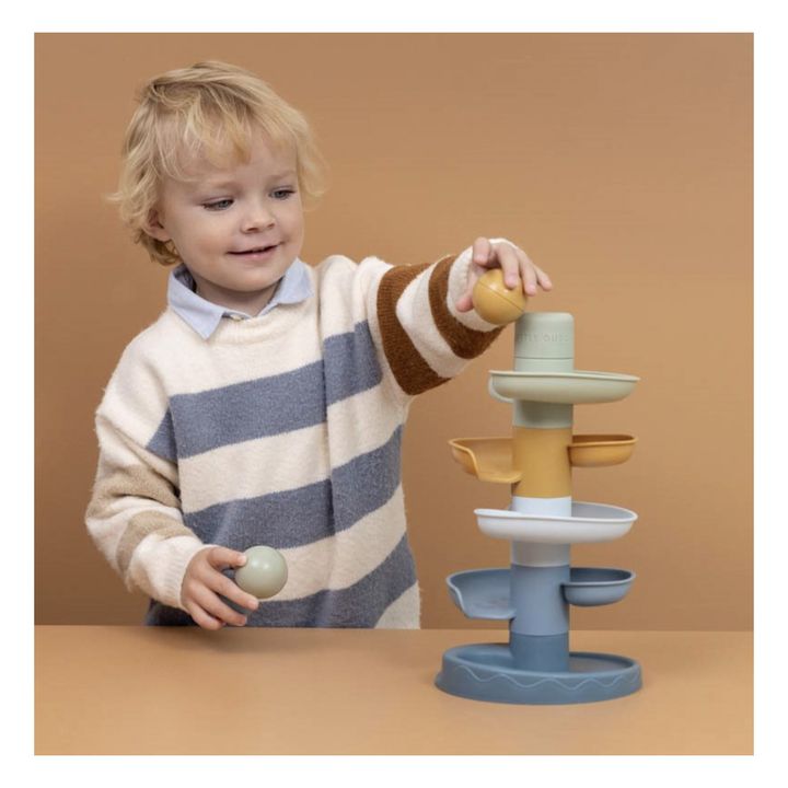 Spiralförmiger Turm | Blau- Produktbild Nr. 1