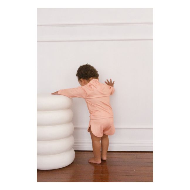 Short de bain Matière Recyclée Mesa  | Abricot