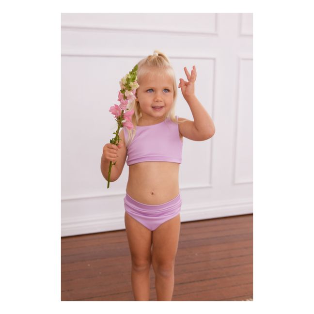 Arla Recycled Nylon Bikini | Mauve