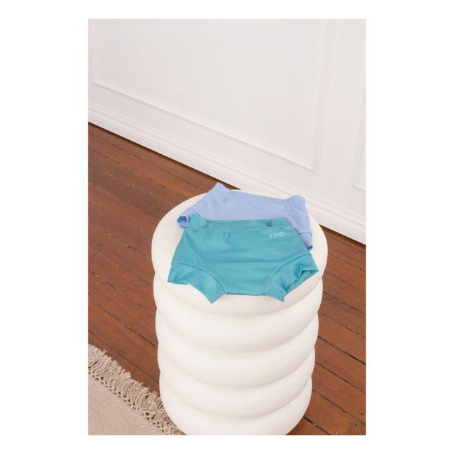 Slip de Bain Matière Recyclée Lumi  | Vert