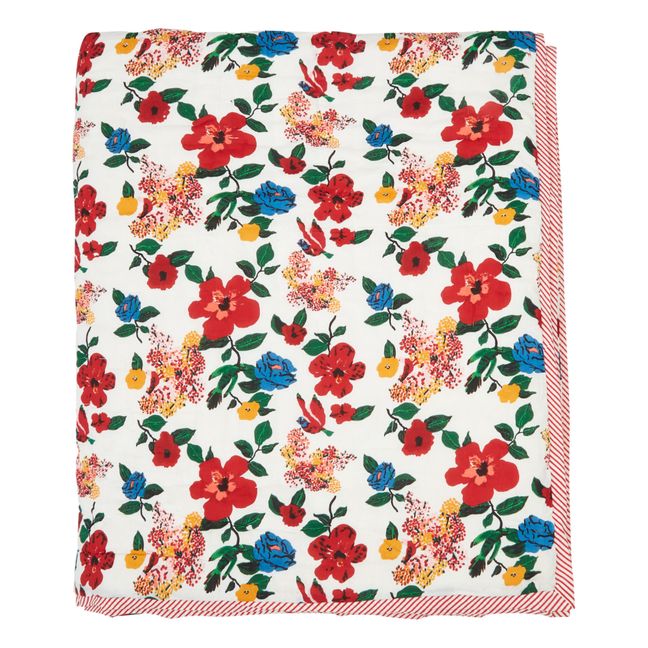 Edredón reversible Hibiscus