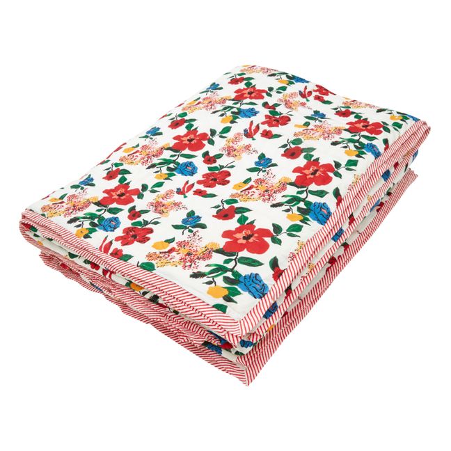 Edredón reversible Hibiscus