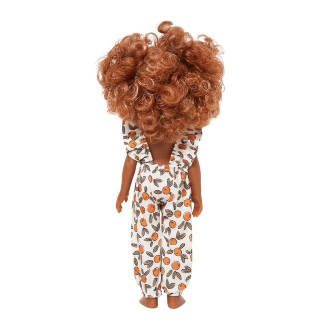 Maya Orange Blossom Jumpsuit for Amigas Doll