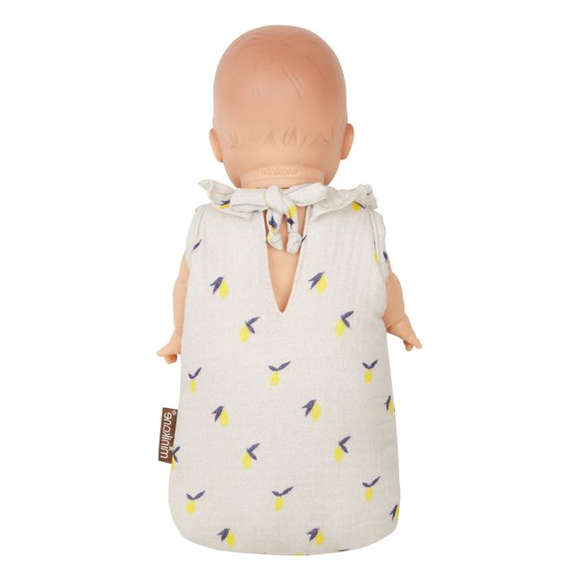 Schlafsack mit Kragen für Babies Citron 