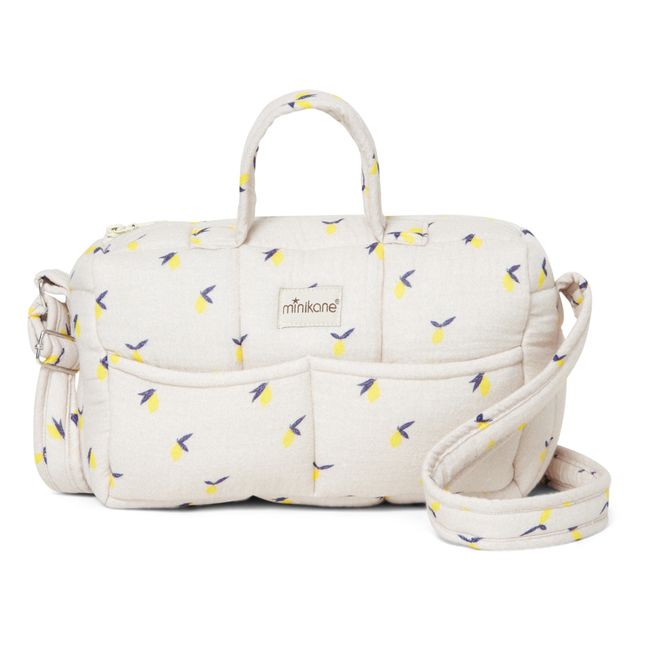 Lemon Diaper Bag with Ruffle for Babies Doll