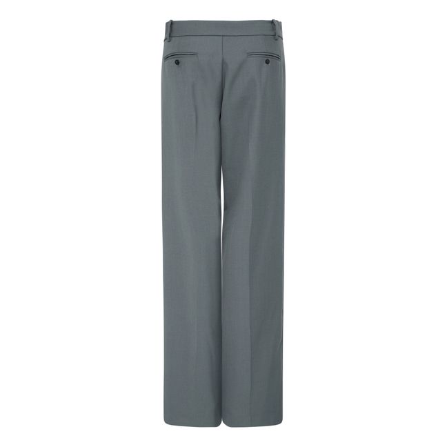 Pantaloni in lana Carter | Blu