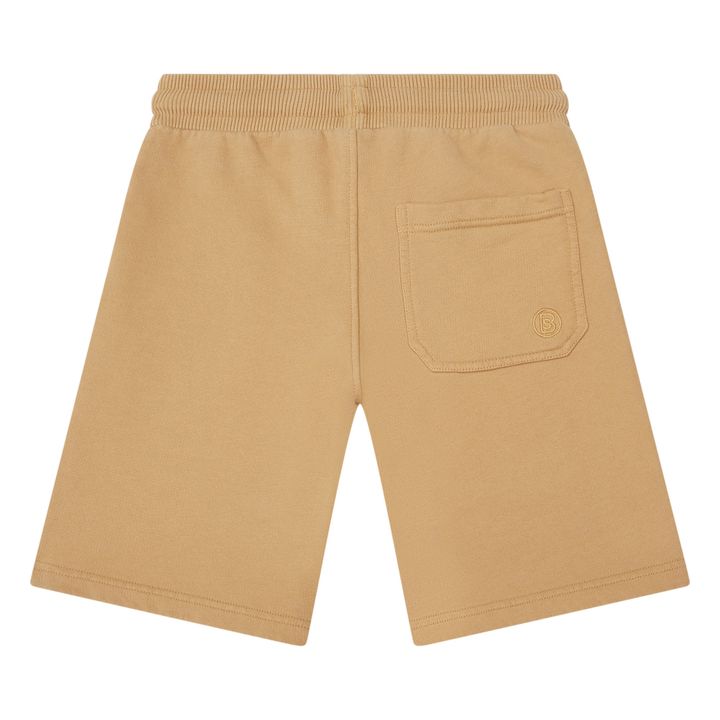 Boy's Organic Fleece Shorts | Toffee- Product image n°1