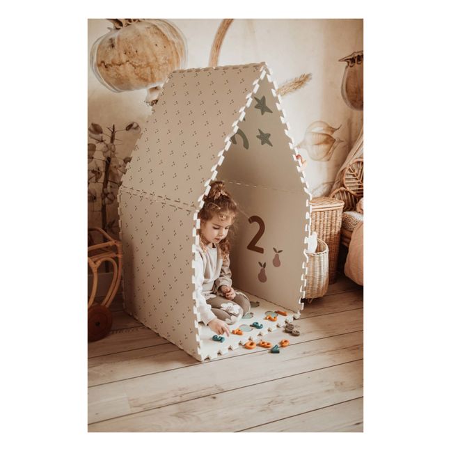 Modularer Spielteppich Zahlen