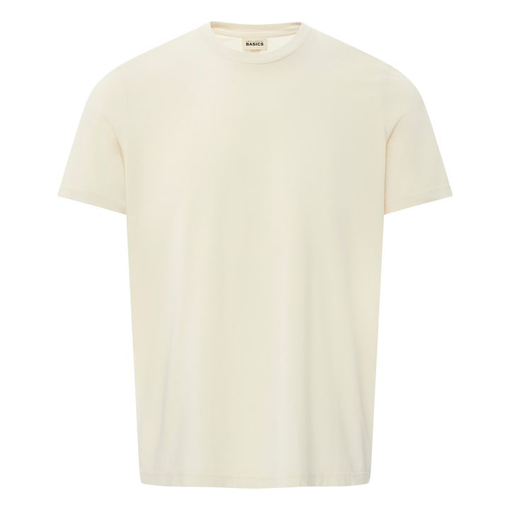 T-Shirt Homme Coton Bio | Blanc cassé- Image produit n°0