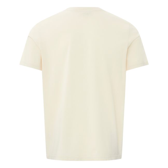 T-Shirt Coton Bio | Grauweiß