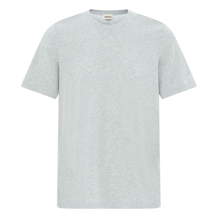 Oversize T-Shirt aus Bio-Baumwolle | Grau Meliert- Produktbild Nr. 0