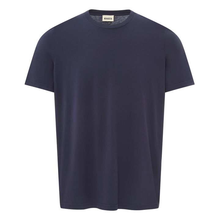 Oversize T-Shirt aus Bio-Baumwolle | Navy- Produktbild Nr. 0