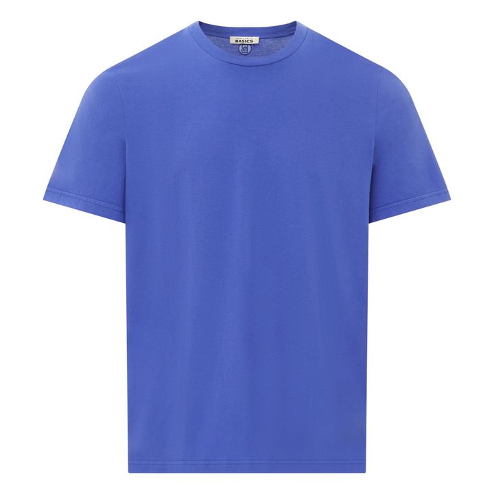 Oversize T-Shirt aus Bio-Baumwolle | Blau- Produktbild Nr. 0