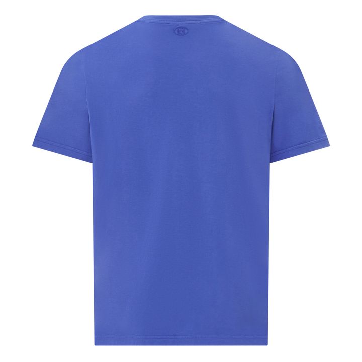 Oversize T-Shirt aus Bio-Baumwolle | Blau- Produktbild Nr. 1