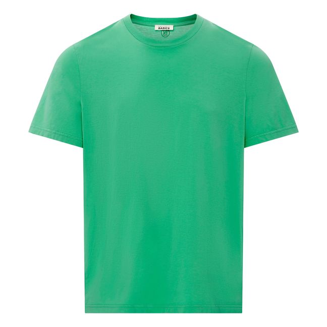 T-Shirt Coton Bio | Verde Oscuro