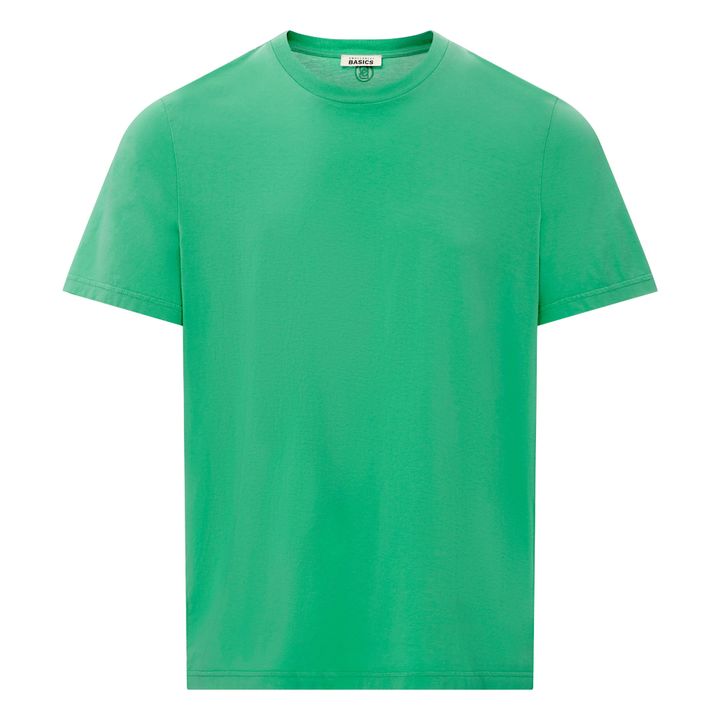 Oversize T-Shirt aus Bio-Baumwolle | Grün- Produktbild Nr. 0