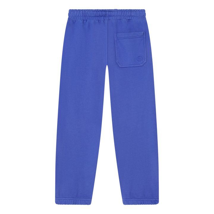 Boy's Organic Cotton Sweatpants | Blu  indaco- Immagine del prodotto n°1