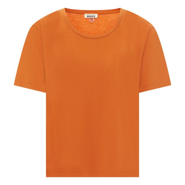 T-Shirt Coton Bio | Sienne
