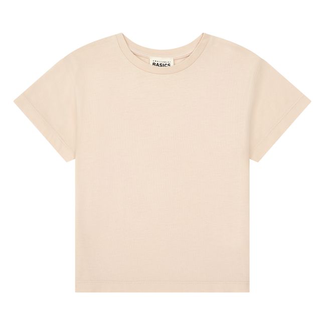 T-Shirt Fille Coton Bio | Blush