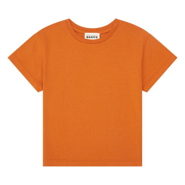 T-Shirt Fille Coton Bio | Sienne