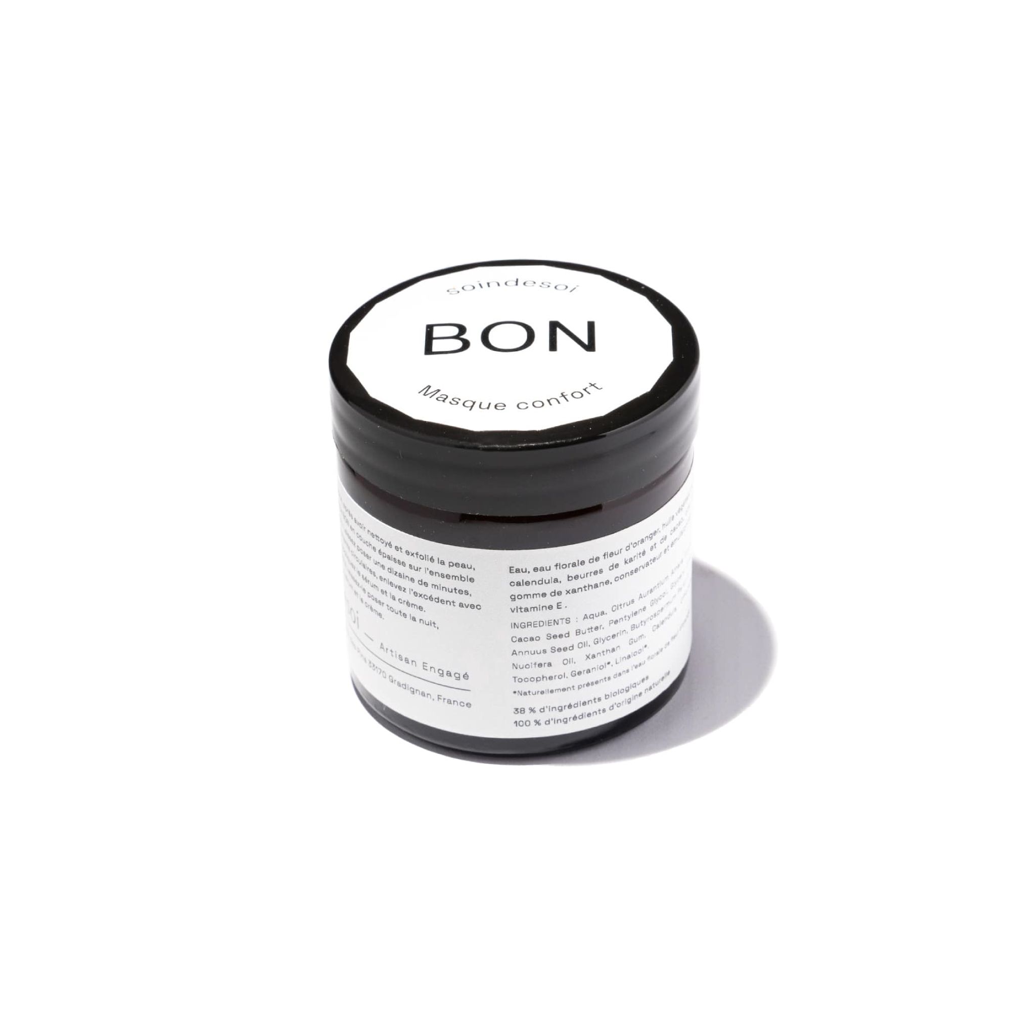 Placeholder de video del producto: Mascarilla confort BON - 60 ml