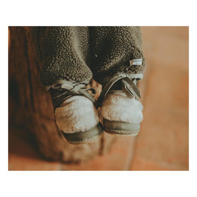 Felinci Lining Slippers | Verdigris