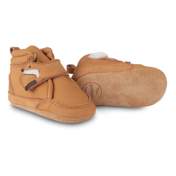 Klettschuhe Plou Fuchs | Cognac-Farbe- Produktbild Nr. 0