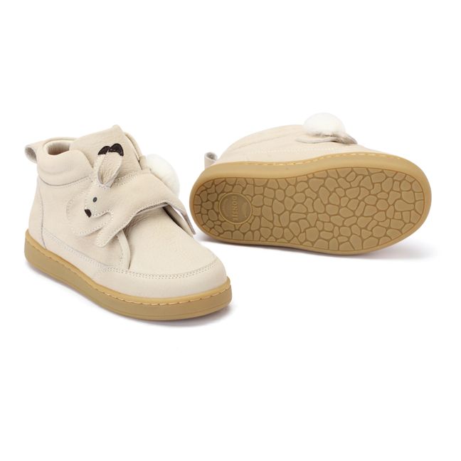 Clo Rabbit Velcro Sneakers | Crema
