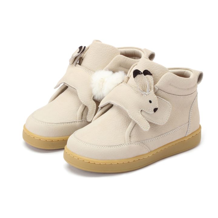 Clo Rabbit Velcro Sneakers | Crema- Imagen del producto n°3