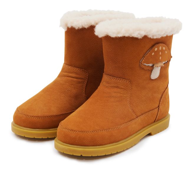 Bottes Fourrées Dusk Champignon | Kamelbraun