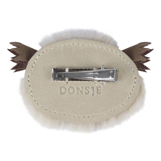 Barrette Josy Exclusive Hibou | Beige