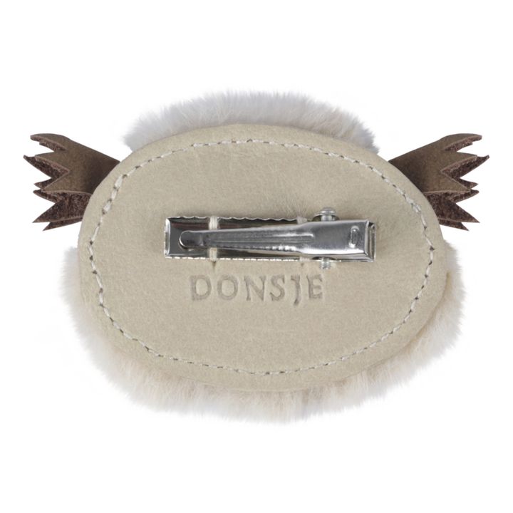 Josy Exclusive Owl Hair Slide | Beige- Immagine del prodotto n°2