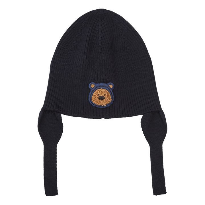 Knitted Beanie | Azul Marino- Imagen del producto n°0