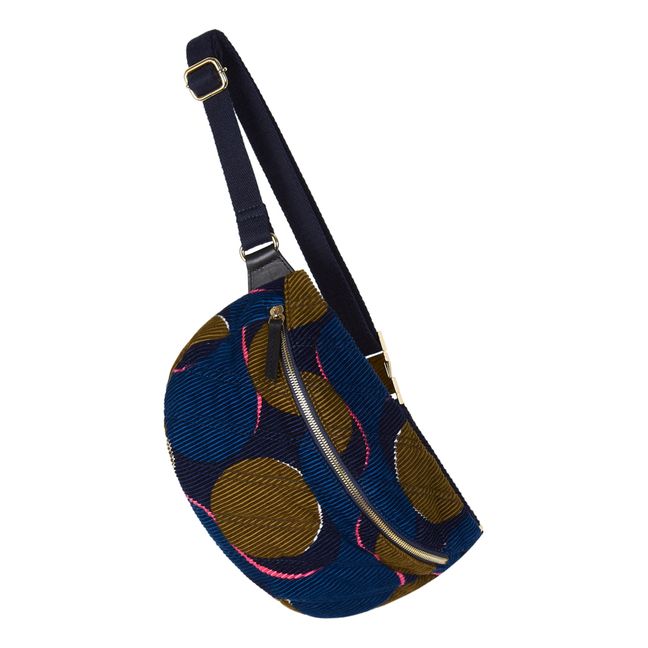 Bolso Chiara Banana de pana | Azul Marino