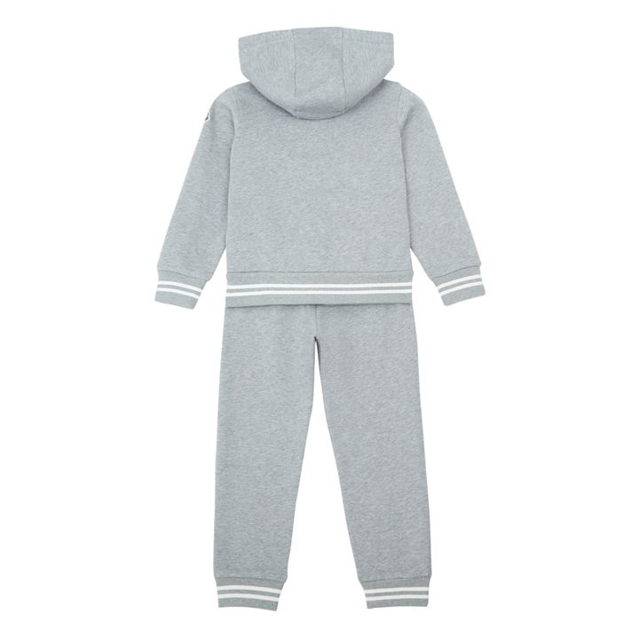 Hoodie und Jogger Set | Grau Meliert- Produktbild Nr. 2