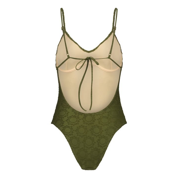Toco One-Piece Sun Print Swimsuit | Verde- Imagen del producto n°5