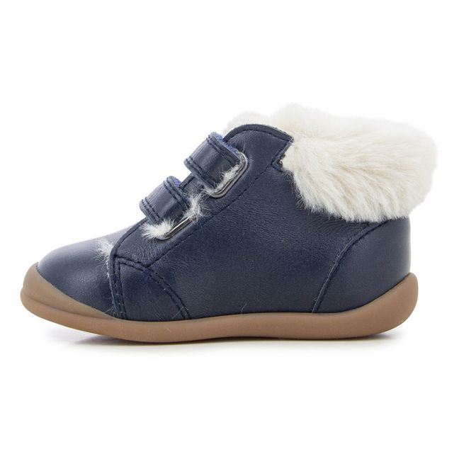 Gefütterte Sneakers Flex Up Easy | Navy