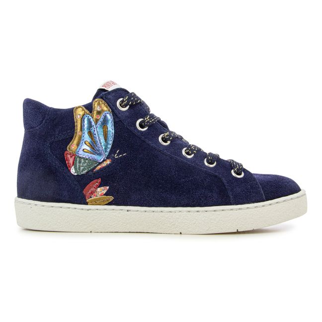 Sneakers Fly Top Zip | Blu marino