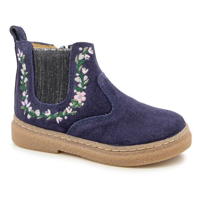 Boots Zip Trix Jod Brodi | Bleu marine