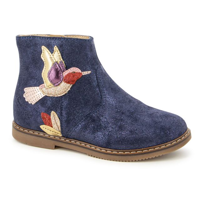 Botines con cremallera City Colibri | Azul Marino