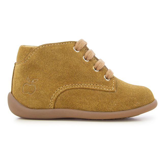 Derby Stand Up Booties | Camel