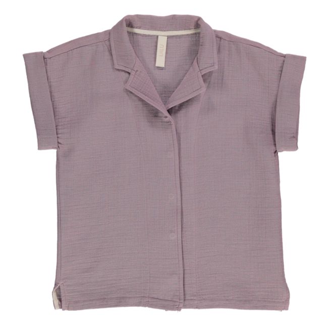 Blouse Coton Bio Mateo | Lavande