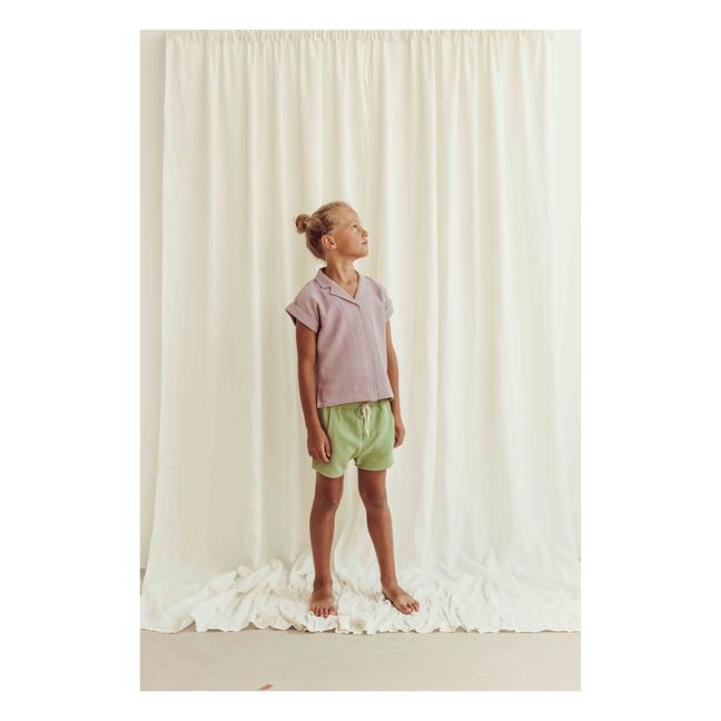 Blouse Coton Bio Mateo | Lavande