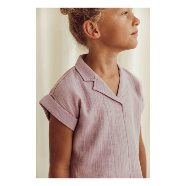 Blouse Coton Bio Mateo | Lavande