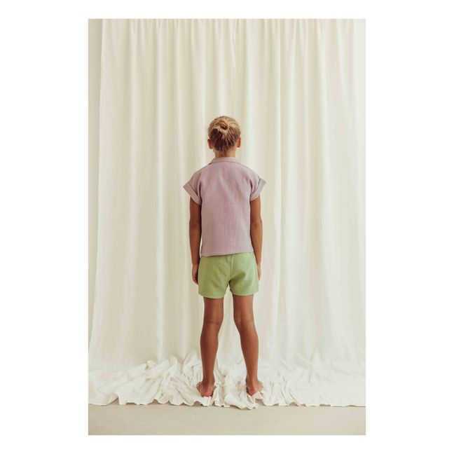 Blouse Coton Bio Mateo | Lavande