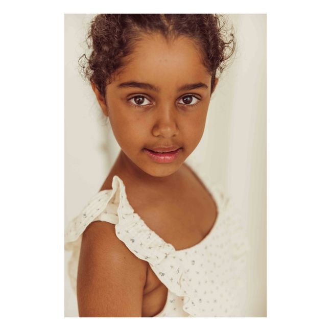 Blumenkleid Yumi | Beige