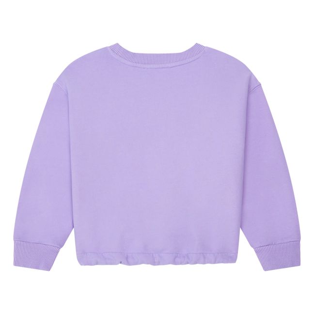 Organic Fleece Girls Tie Sweatshirt | Parma